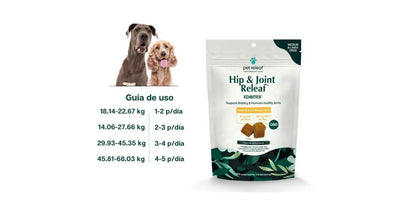 Hip & Joint Releaf CBD Edibites For M/L Dogs – Peanut Butter Banana (Perros medianos/grandes)