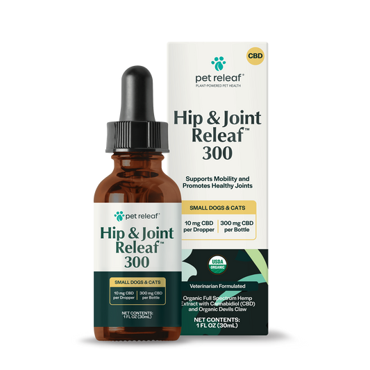 Hip and Joint Releaf Hemp Oil Organic CBD 300